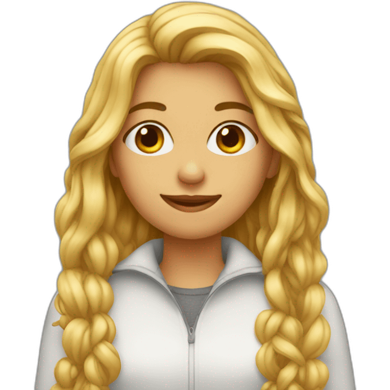 My girlfriend  emoji