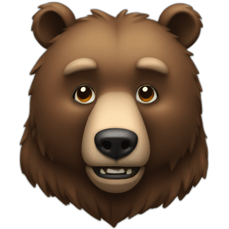 nefarious bear emoji