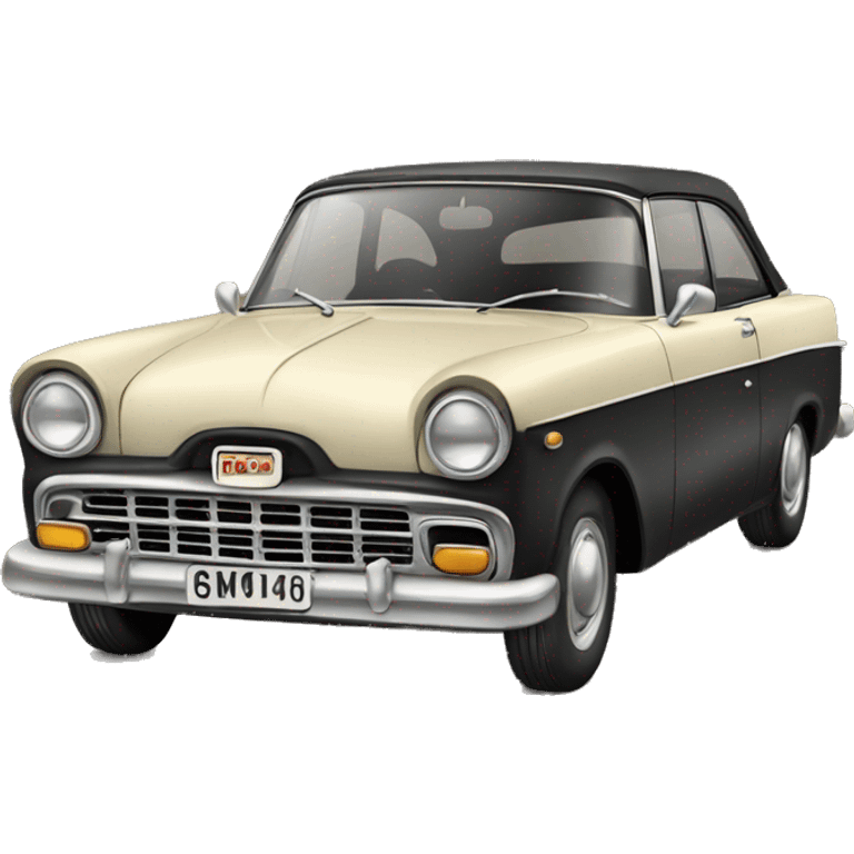 Vintage car emoji