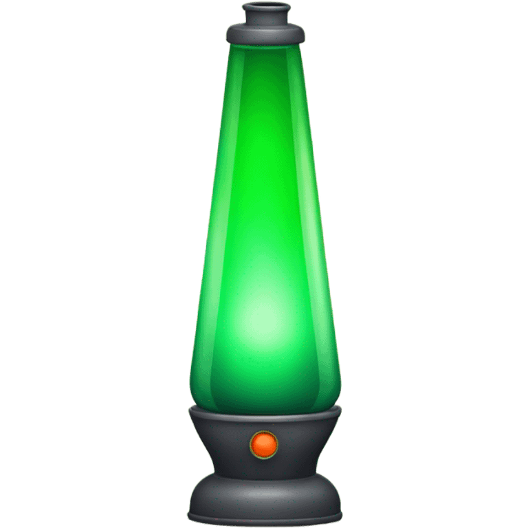 green lava lamp retro  emoji