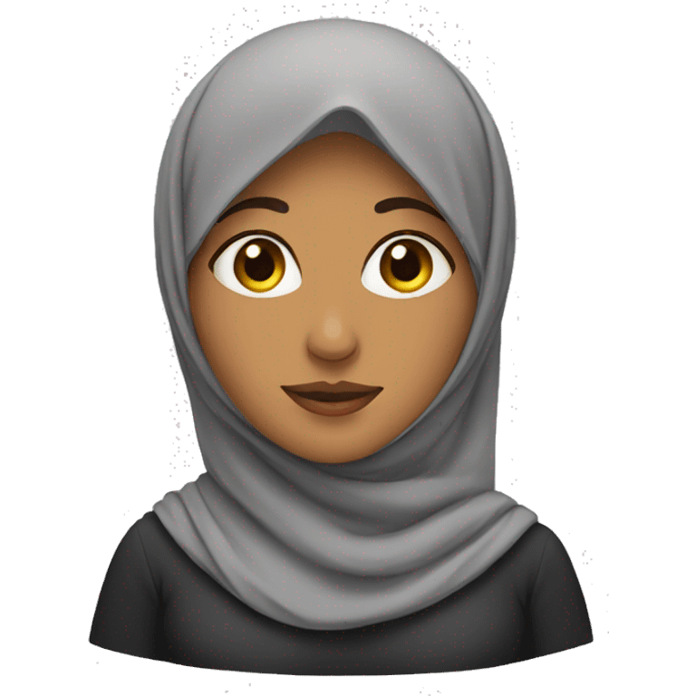 Muslim woman emoji