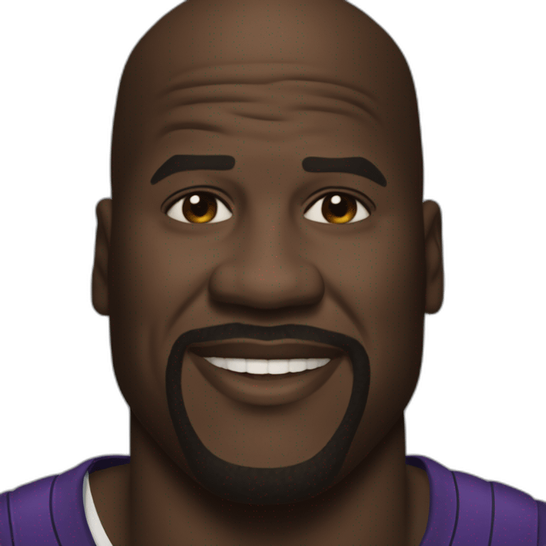 Shaquille o’neal emoji