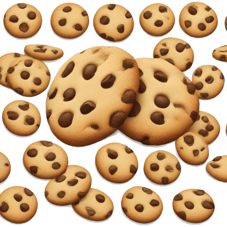 chocolate chip cookie emoji