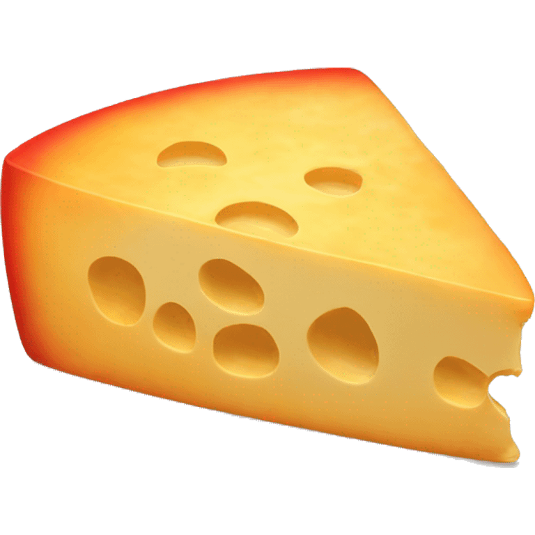 Red cheese  emoji