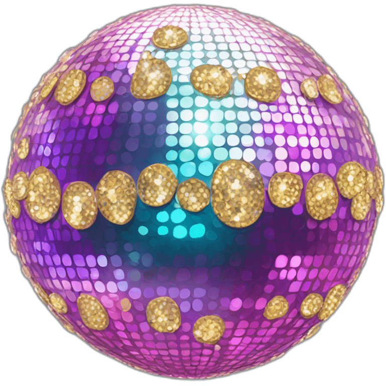 bedazzled disco ball emoji