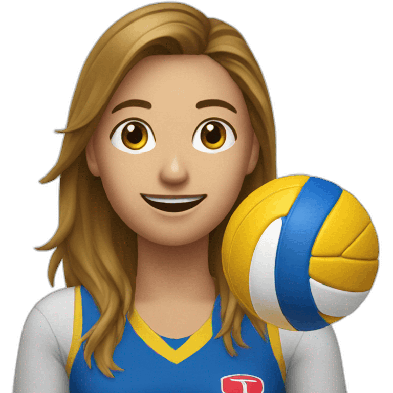 Moi qui se casse le doigt au volley emoji