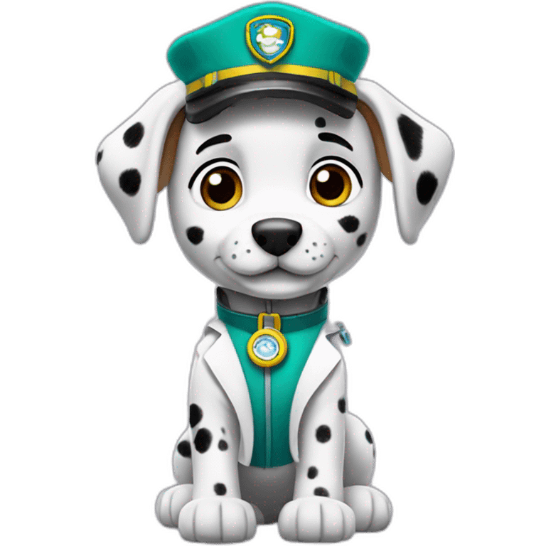 paw patrol dalmatien doctor emoji