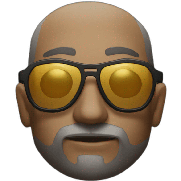 harry du bois from disco elysium in sunglasses emoji