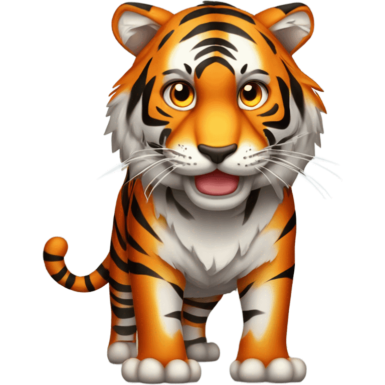 LSU tiger  emoji