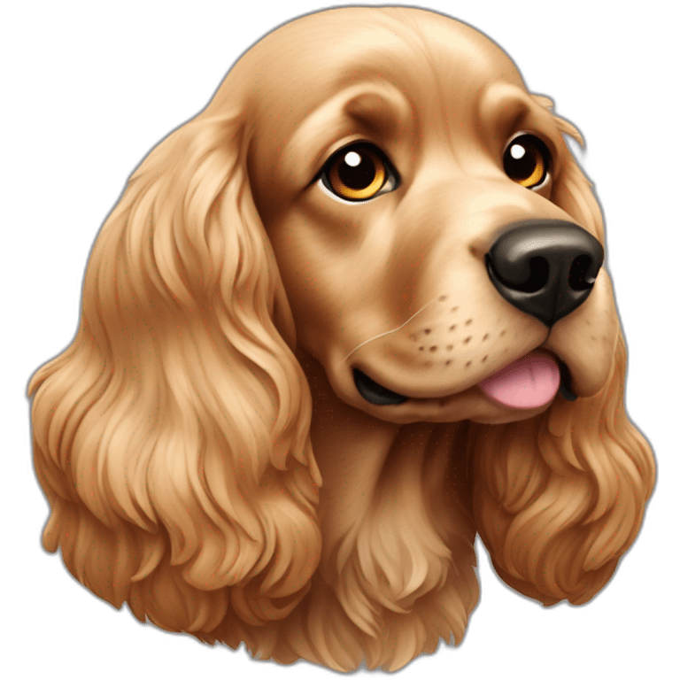 Cocker spaniel emoji