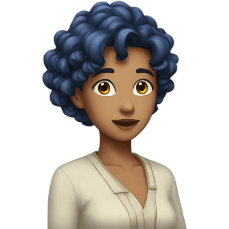 Nadia the secret of blue water emoji