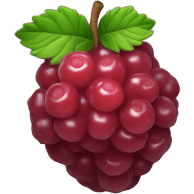 Framboise (fruit) emoji