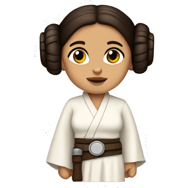 Princess Leia emoji