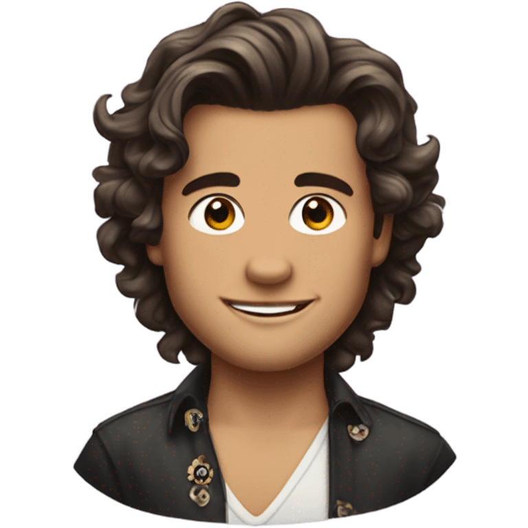 créate a emoji that looks a like Harry Styles  emoji