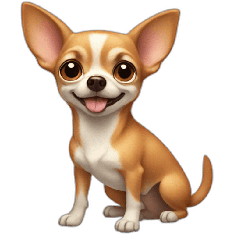 Chihuahua in little mermaid  emoji