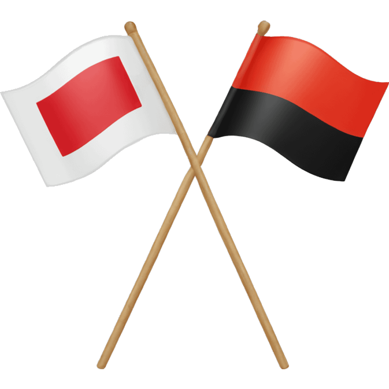 Germany flag with polski flag emoji