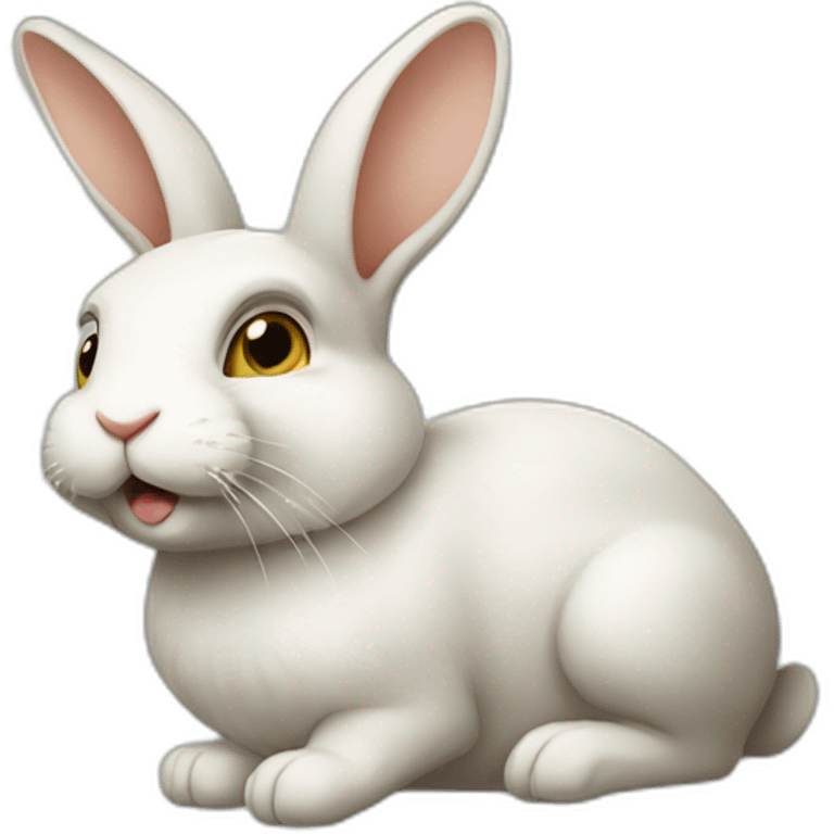 Lapin sur lapin emoji