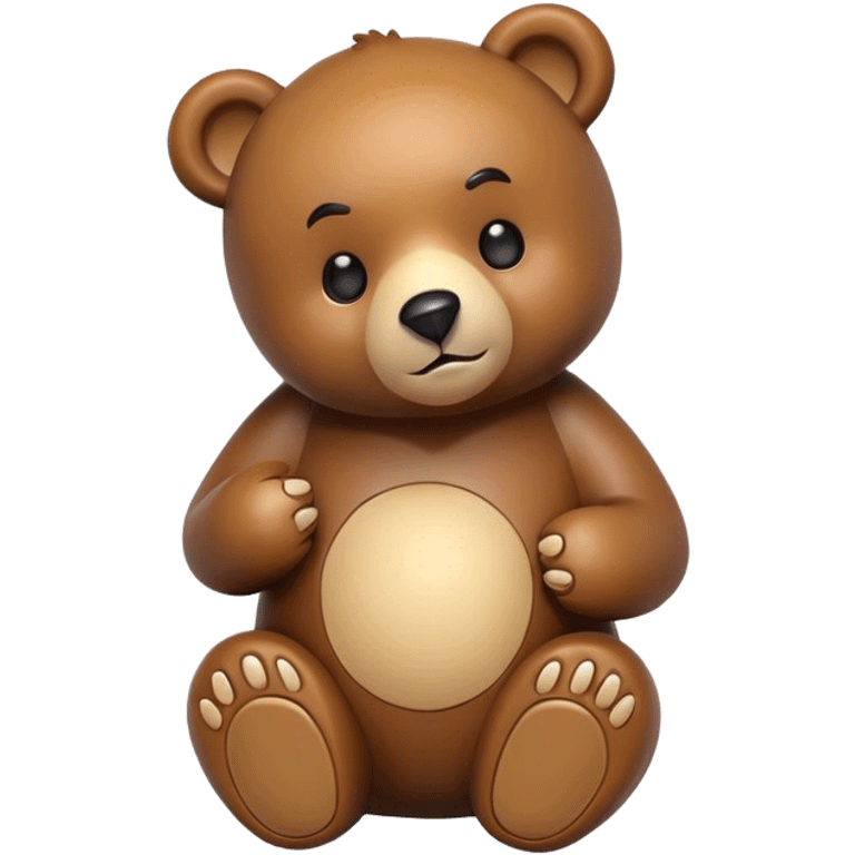 Bear figurine emoji