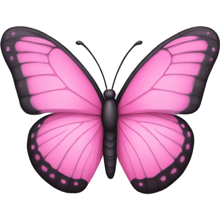 pink butterfly emoji