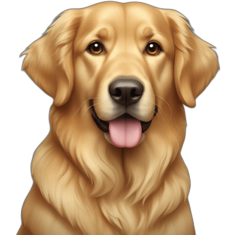 Dog, Golden Retriberç emoji