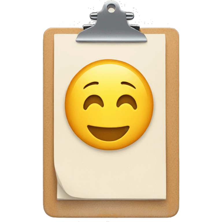 Clipboard emoji