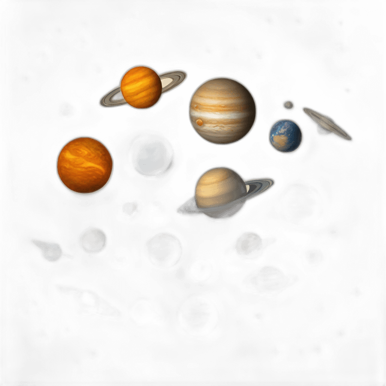 Solar system emoji