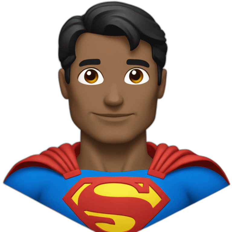 Superman gentil emoji