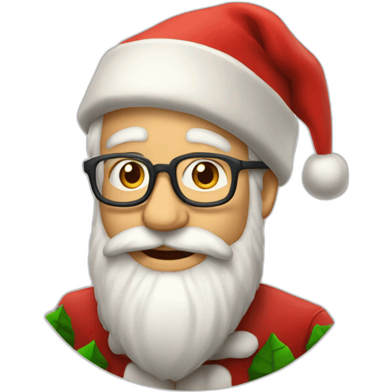 Père noël emoji