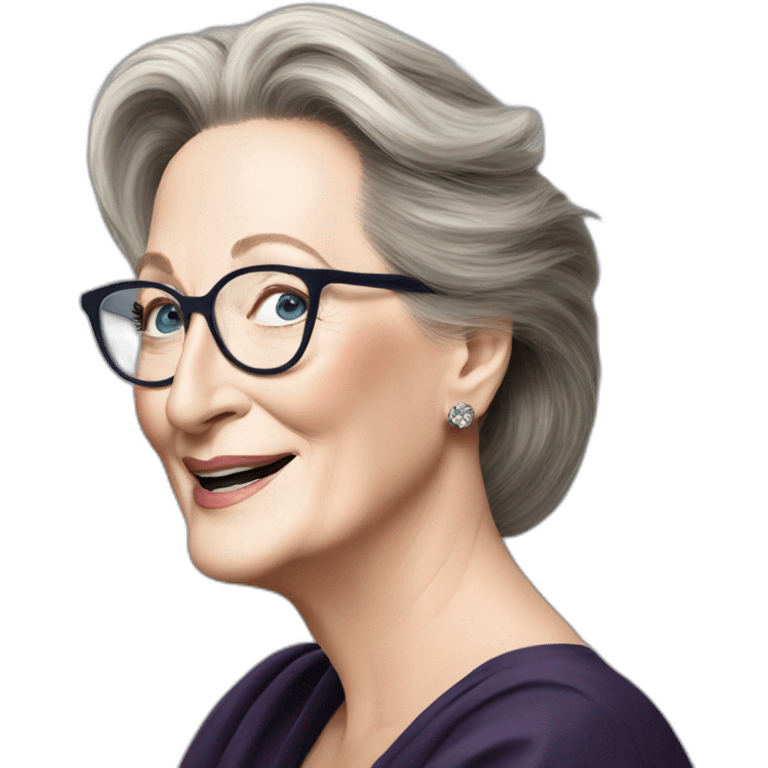 meryl streep emoji