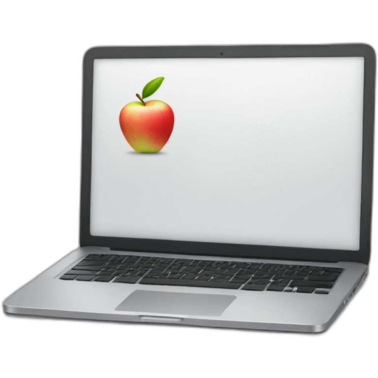 Apple laptop emoji