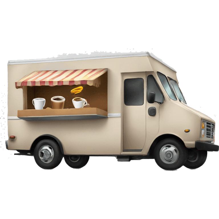 coffee truck emoji