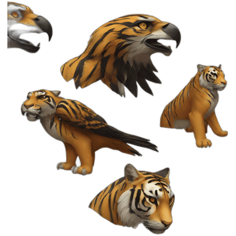 Eagle Tiger emoji