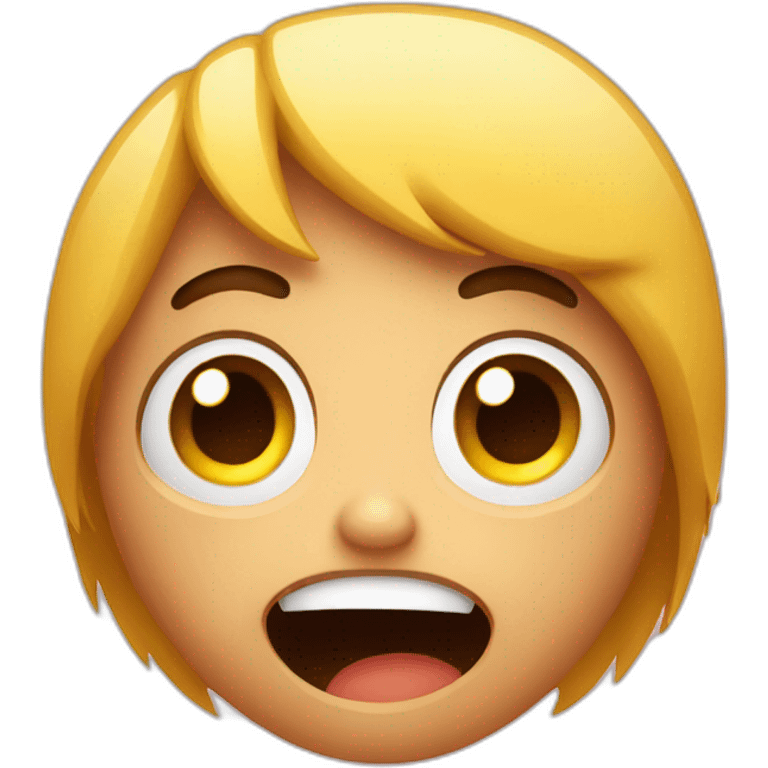 Scared imoji  emoji