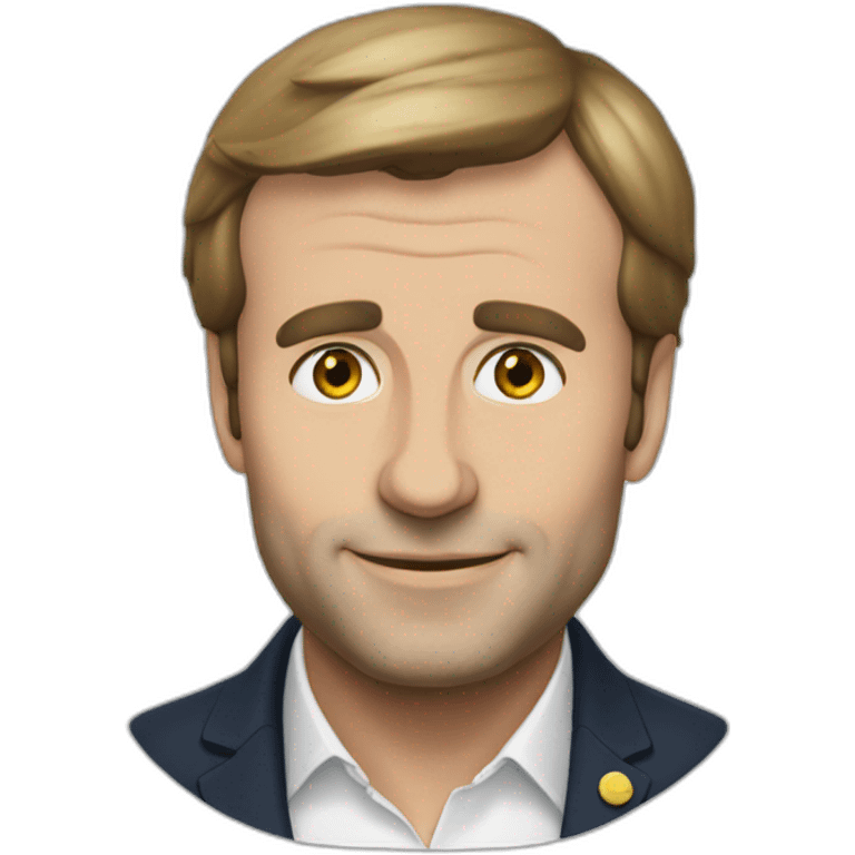 Macron porte Brigitte emoji