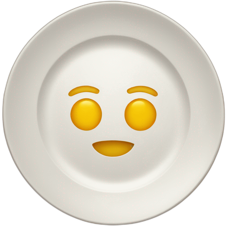 Served plate emoji