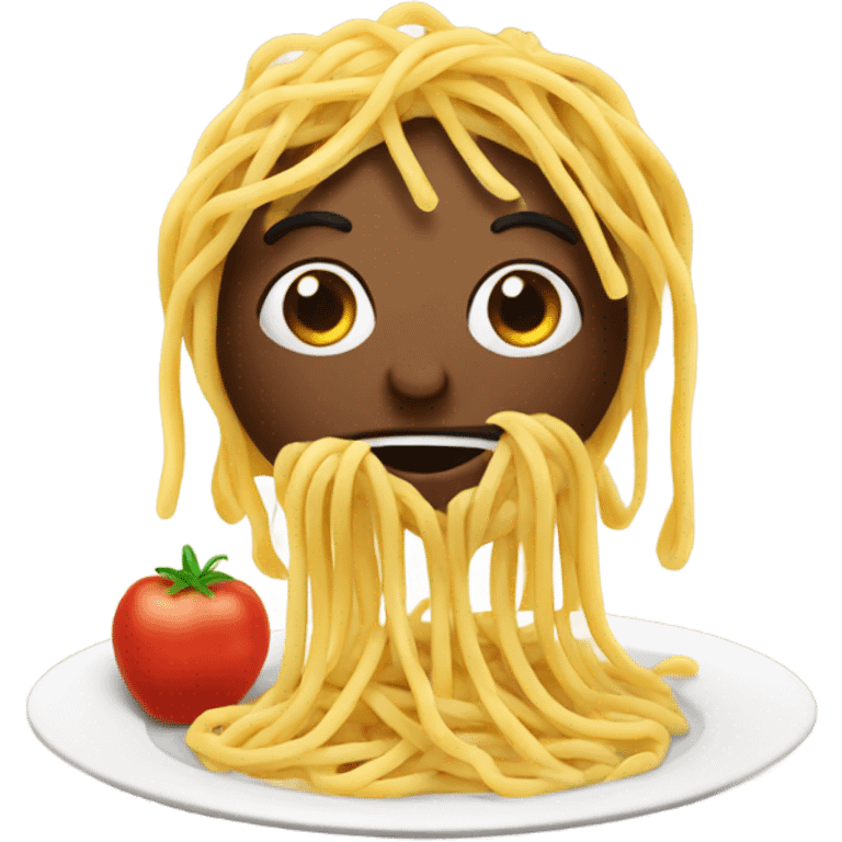 Spaghetti lovers emoji