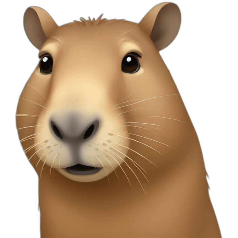 Capybara emoji