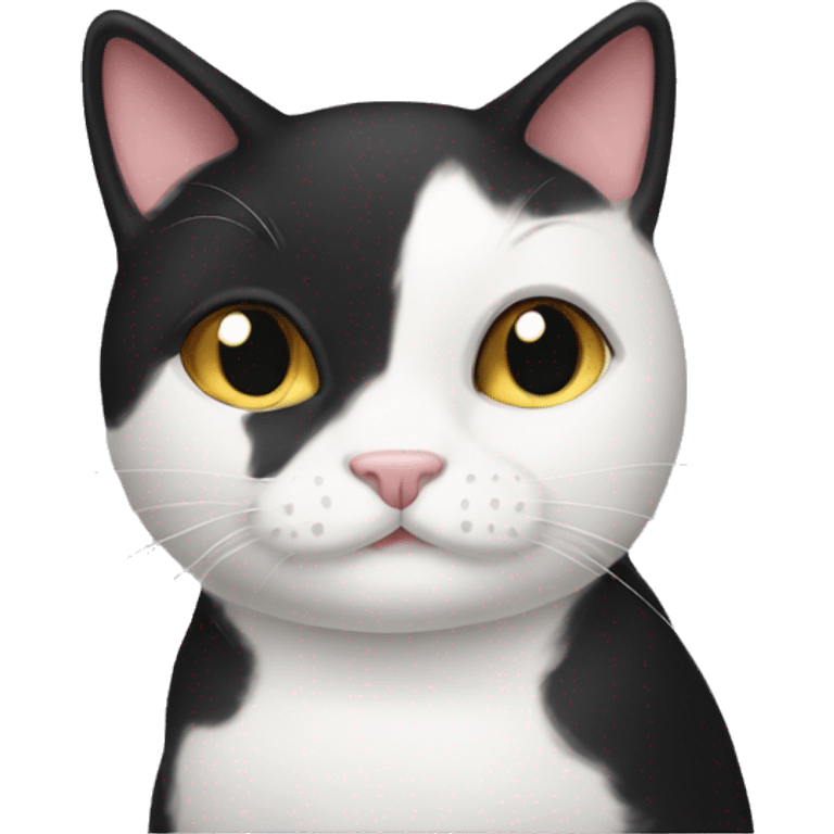 Tuxedo cat  emoji