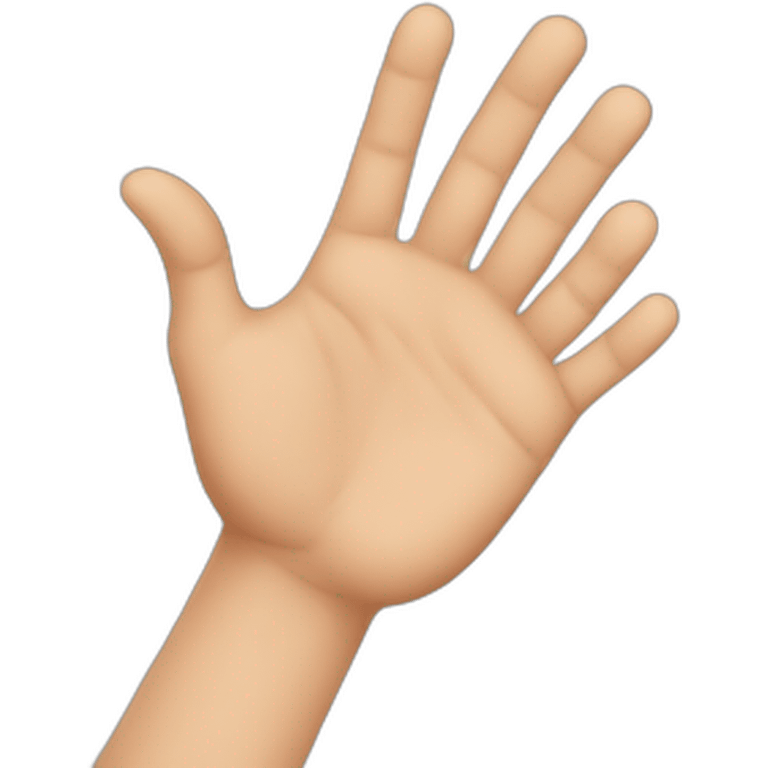 Albanian hands emoji