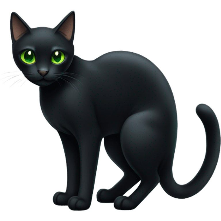 Black cat emoji