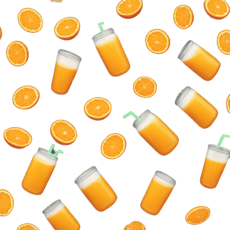 Orange juice emoji