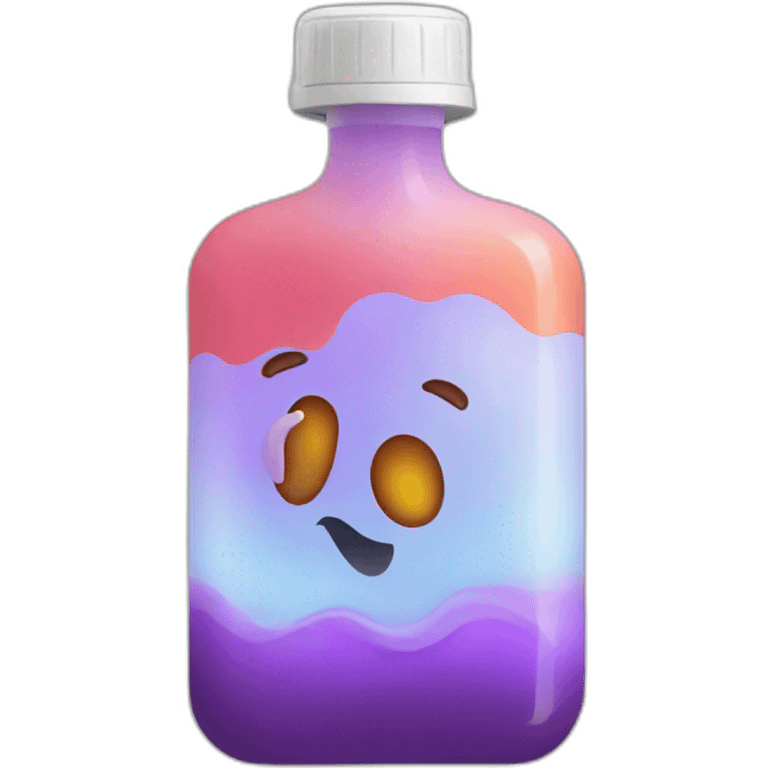 Vape liquid emoji