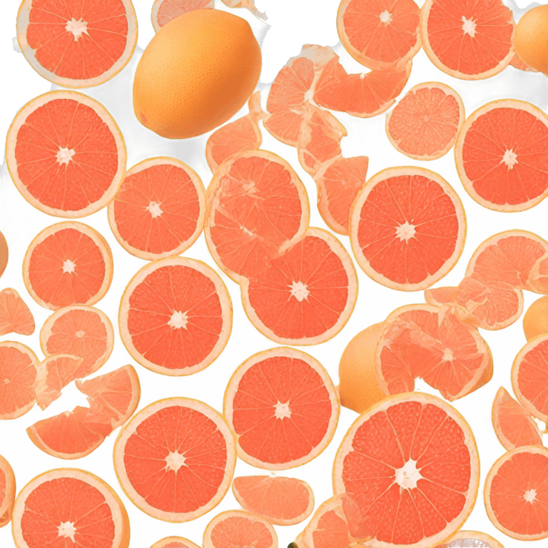 grapefruit emoji