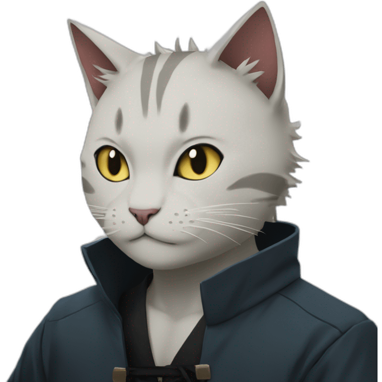 gojo is a cat from jujutsu kaisen emoji