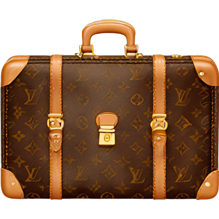 Louis Vuitton suitcase emoji