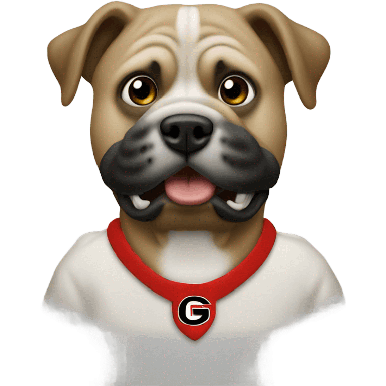 Uga dawg vs Irish  emoji