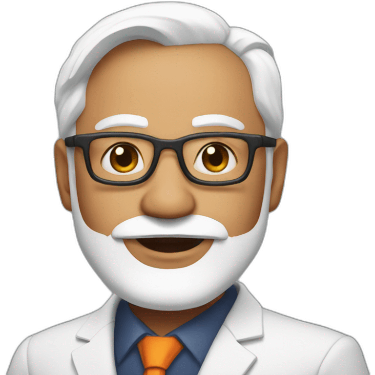 Modi super man emoji