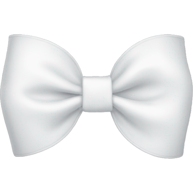 white bow emoji