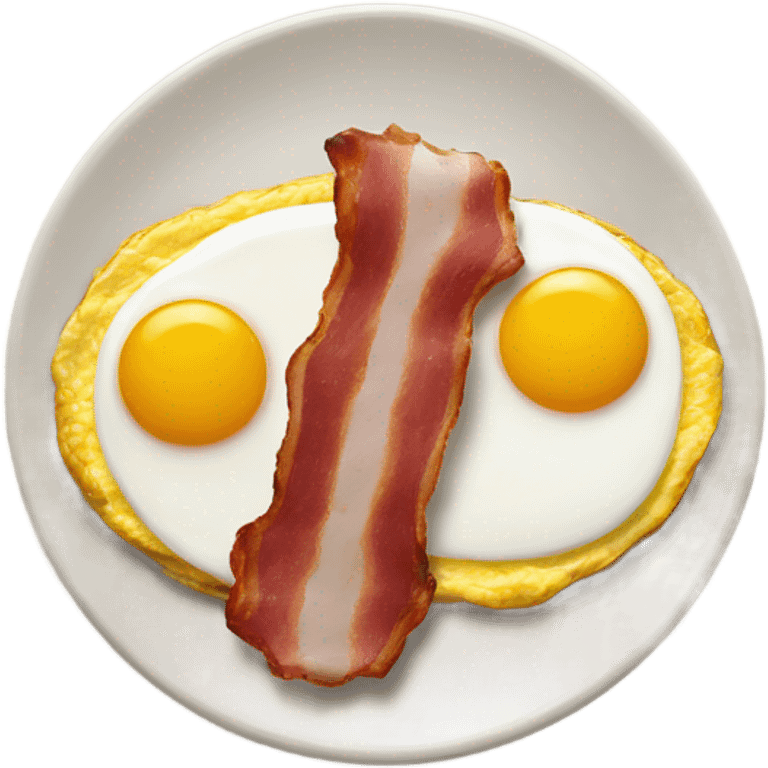 bacon and eggs emoji