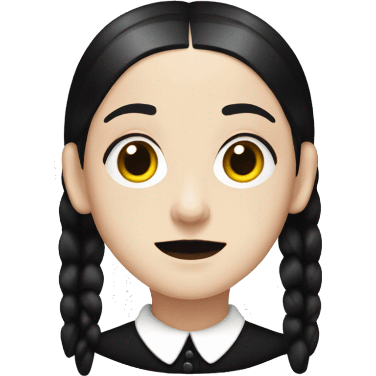 Wednesday Addams emoji